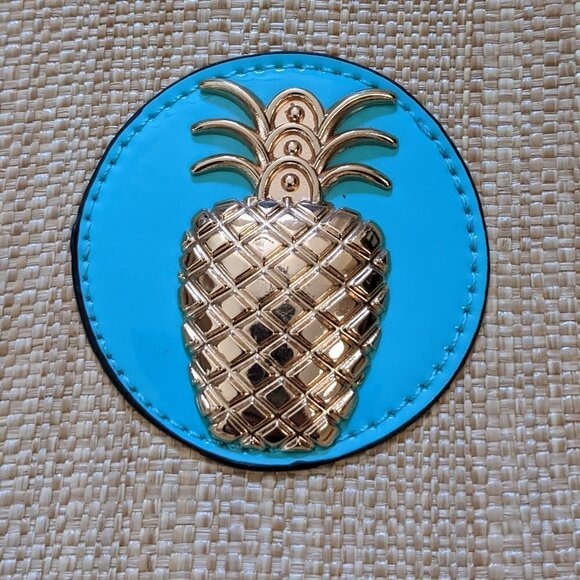 Magid Pineapple Straw Shoulder Bag - Picture 3 of 8